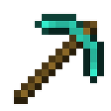 1x Pioche en Diamand